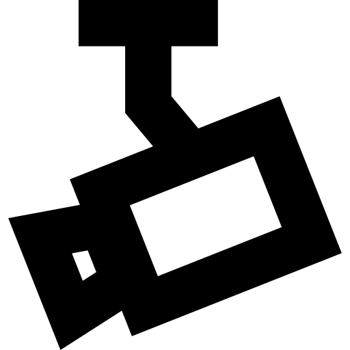 circuito cerrado de televisión icono gratis