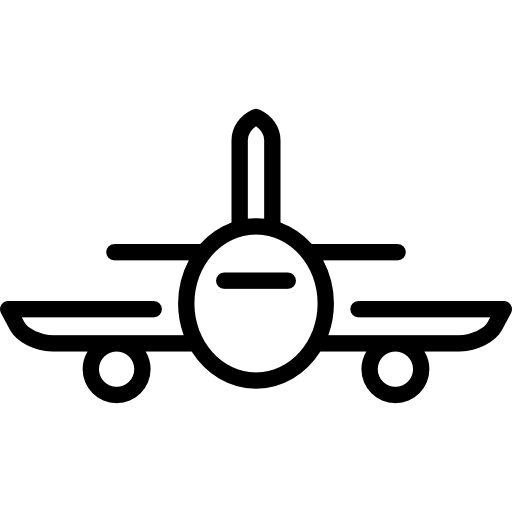 avión icono gratis