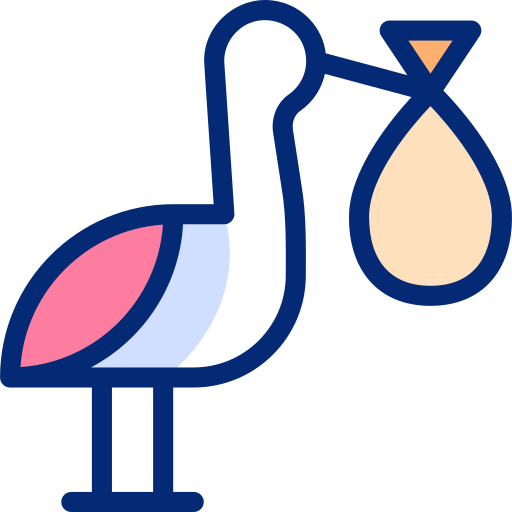 cigüeña icono gratis