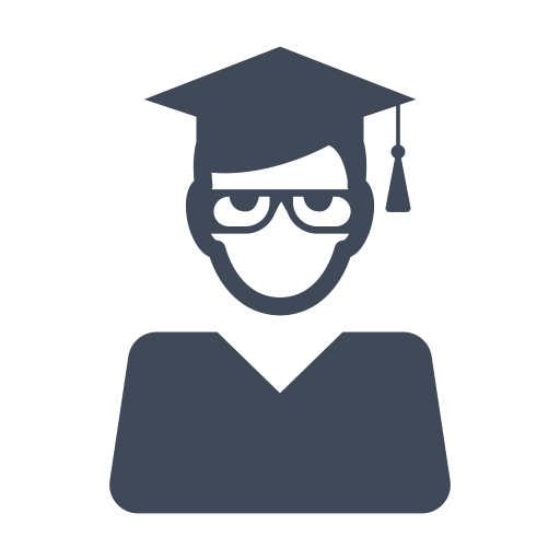 graduación icono gratis