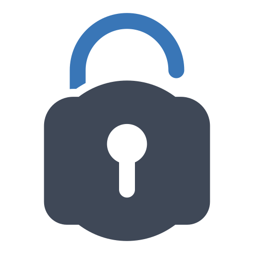 잠금 해제됨 무료 아이콘