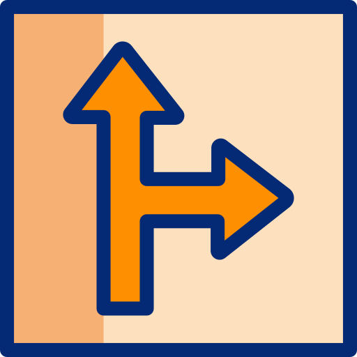 derecho icono gratis