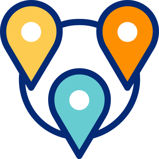 ubicaciones icono gratis