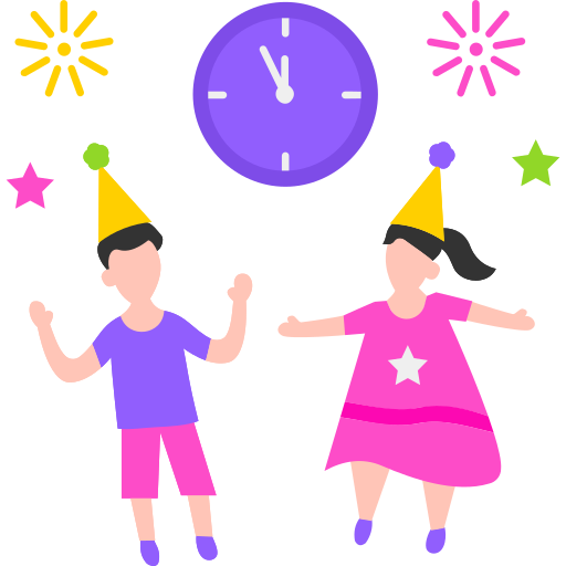 neujahr kostenlos Icon