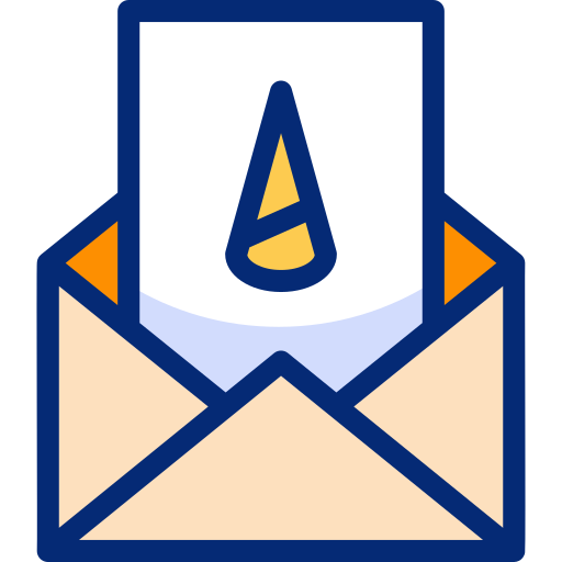Invitation free icon