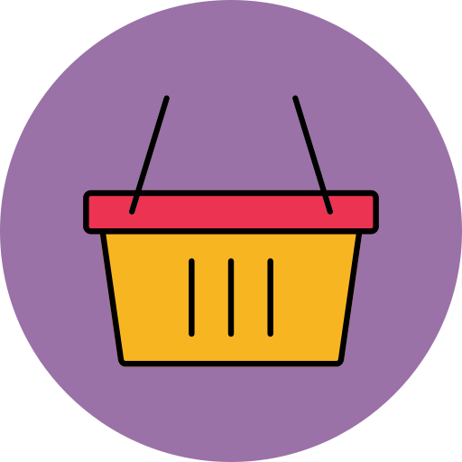 쇼핑 바구니 무료 아이콘