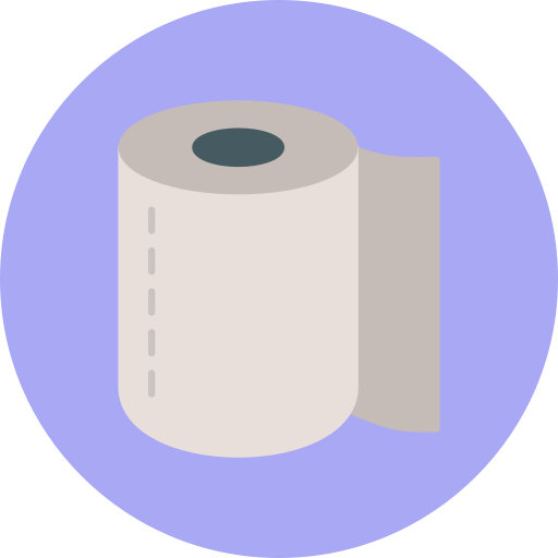 rouleau de papier toilette Icône gratuit rouleau de papier toilette Icône gratuit