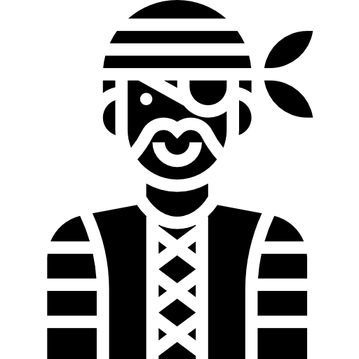 Pirate free icon