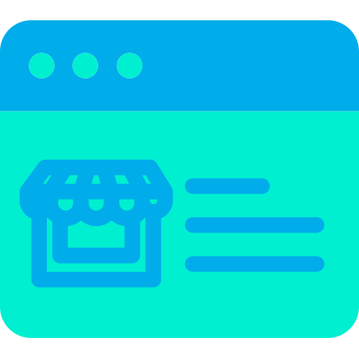 magasin en ligne Icône gratuit