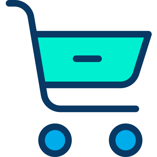 Shopping cart Kiranshastry Lineal Color icon