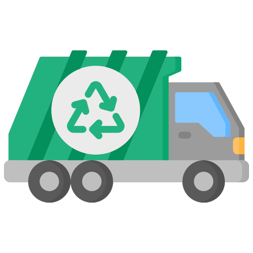 Garbage truck free icon Garbage truck free icon