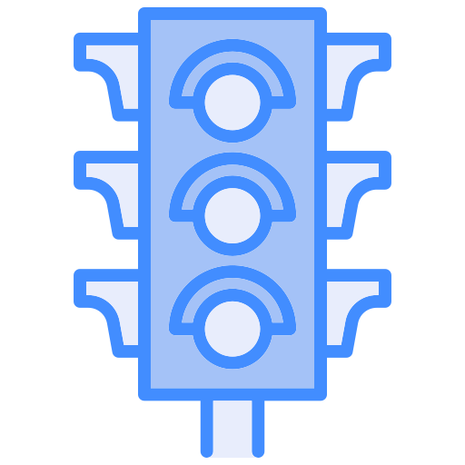 Traffic light free icon
