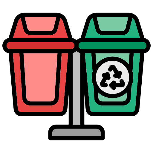 papelera de reciclaje icono gratis