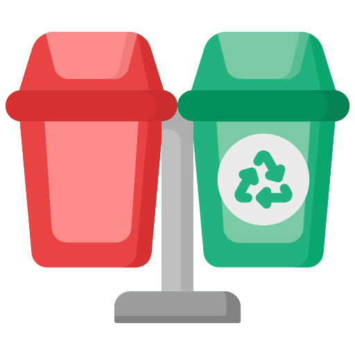 papelera de reciclaje icono gratis