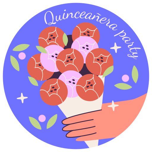 Quinceanera free sticker
