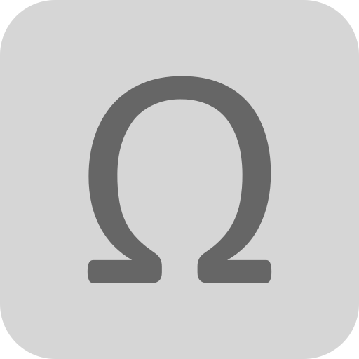 omega icono gratis