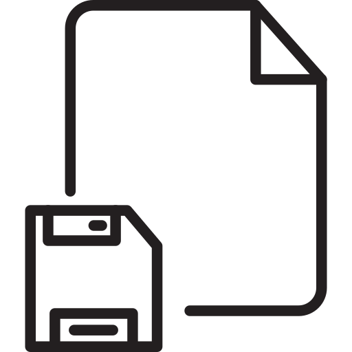 Floppy disk file - Free arrows icons