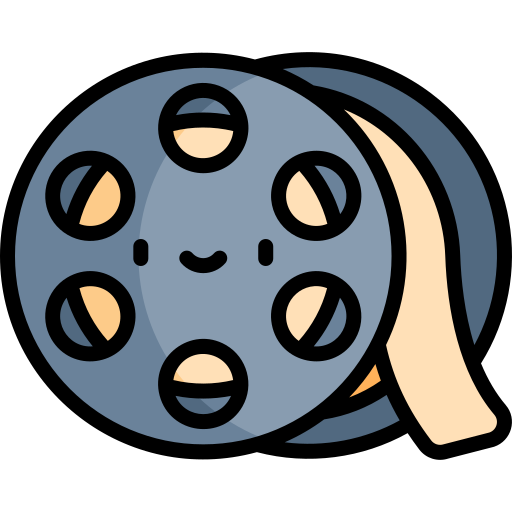 rollo de película icono gratis