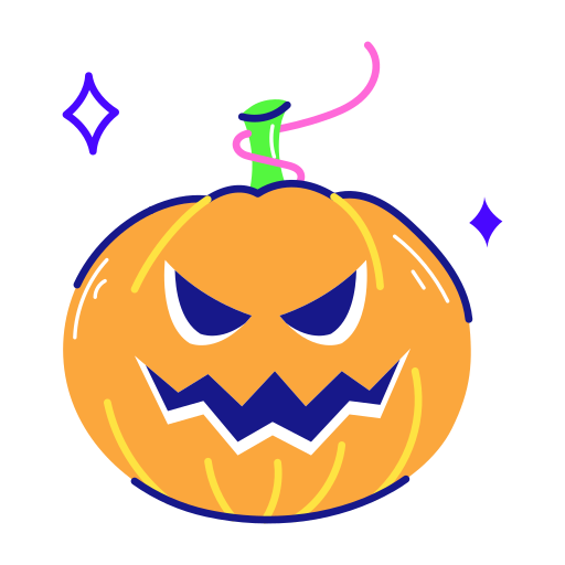 calabaza gratis sticker