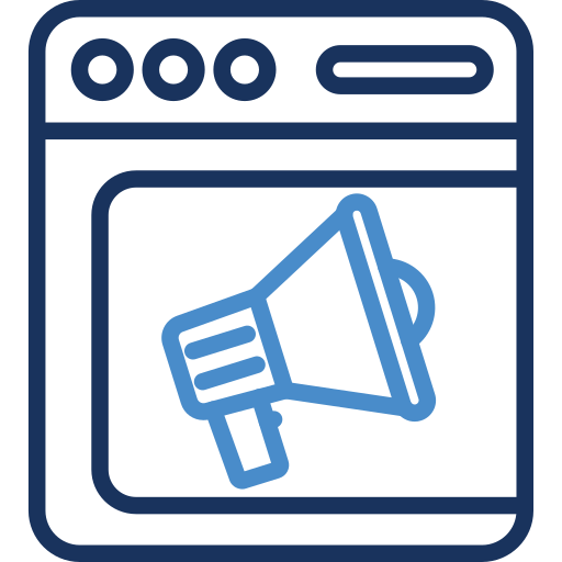 campaña icono gratis