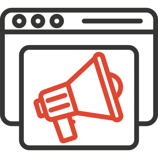 campaña icono gratis