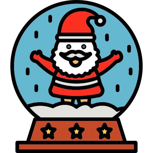 papá noel lindo icono gratis