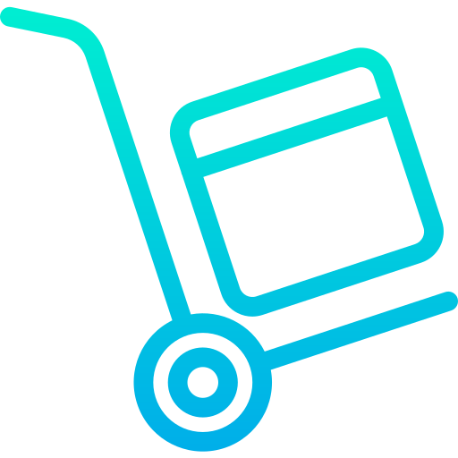 Trolley Kiranshastry Gradient icon