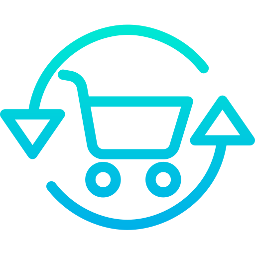 carrito de compras icono gratis