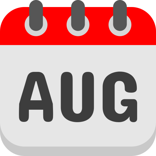 agosto icono gratis