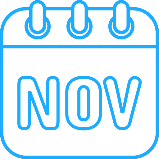 noviembre icono gratis