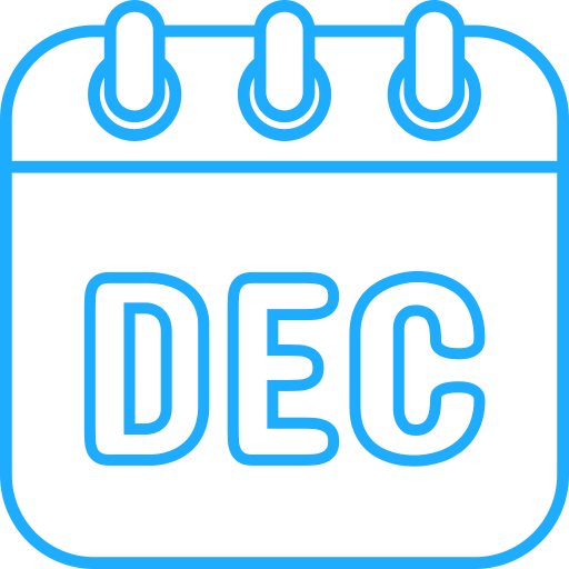 diciembre icono gratis