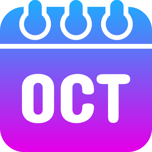 octubre icono gratis