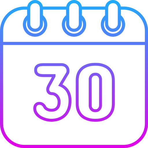 treinta icono gratis