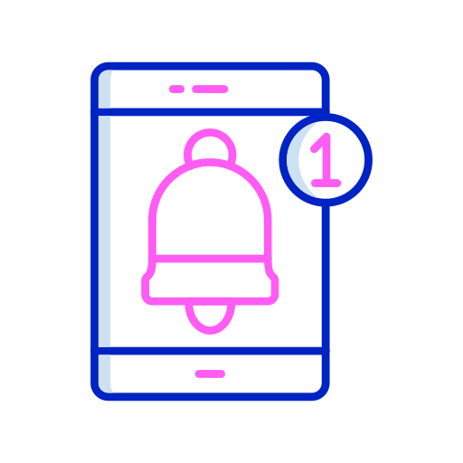 campana de notificación icono gratis