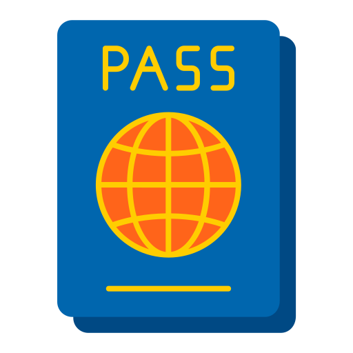 pasaporte icono gratis