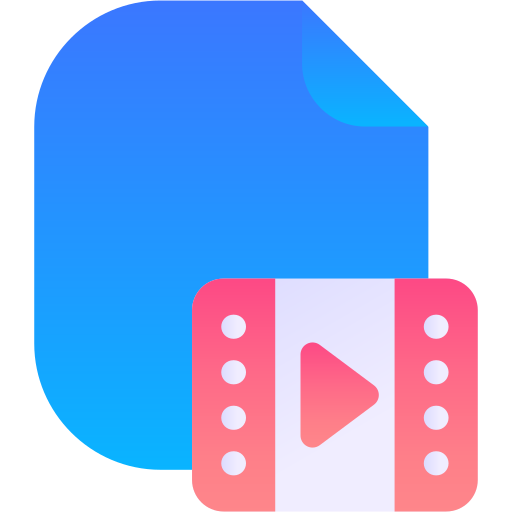 archivo de vídeo icono gratis