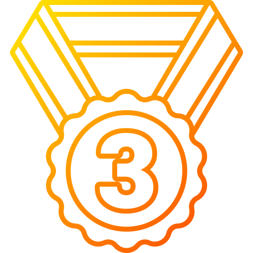 3º lugar grátis ícone 3º lugar grátis ícone