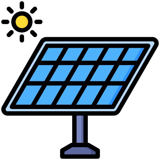 panel solar icono gratis