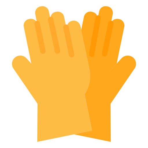 guantes de limpieza icono gratis