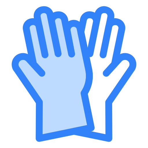 guantes de limpieza icono gratis