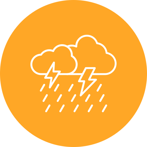 tempestade grátis ícone