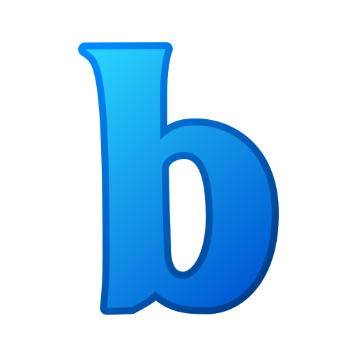 Letter B Generic Gradient Lineal-color Icon