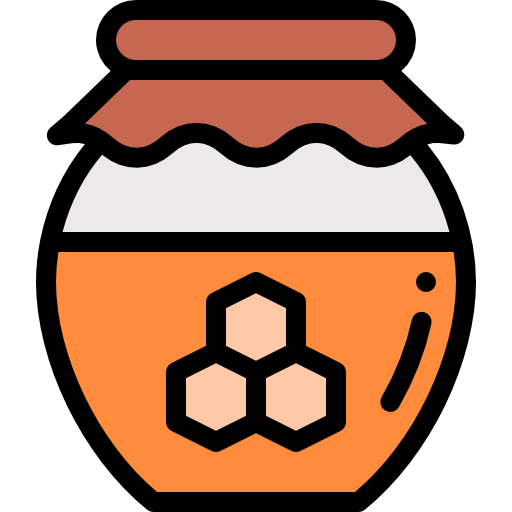 Honey Detailed Rounded Lineal color icon