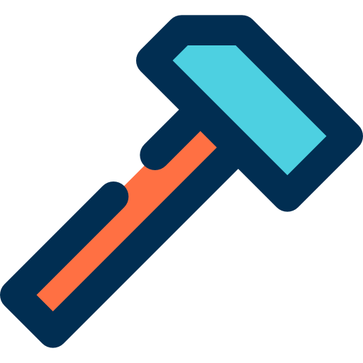 martillo icono gratis