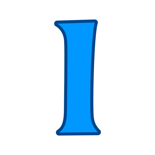 Letter l Generic color lineal-color icon