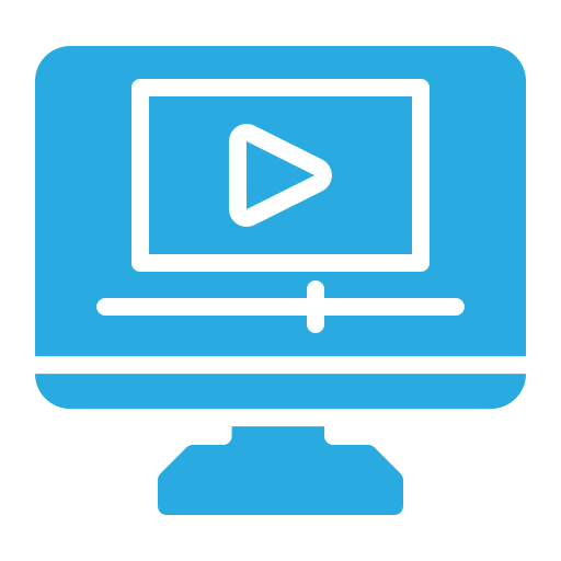 lecteur vidéo Icône gratuit