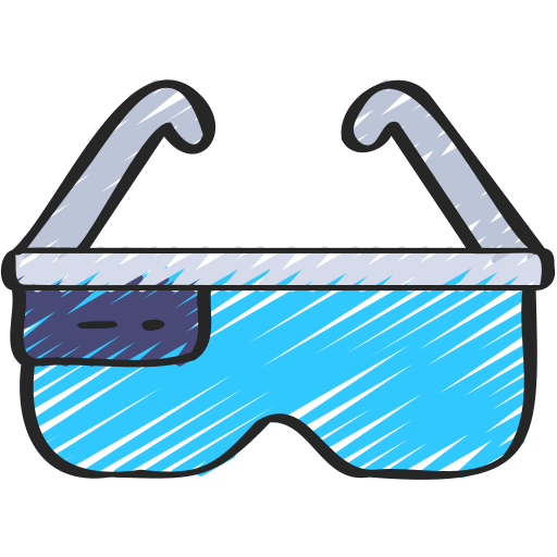 gafas de realidad virtual icono gratis