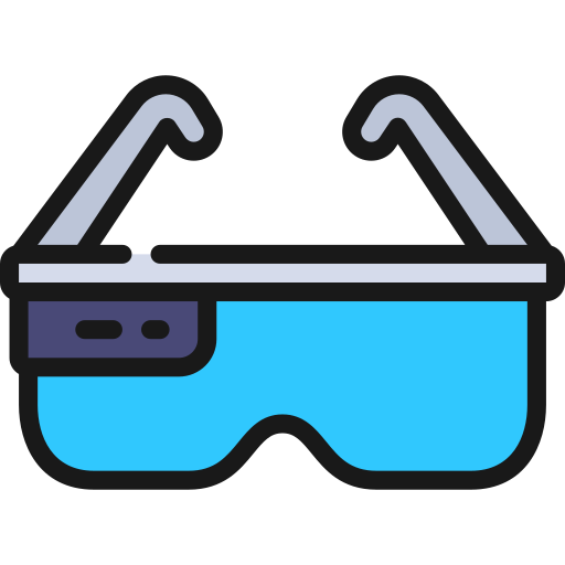 gafas de realidad virtual icono gratis