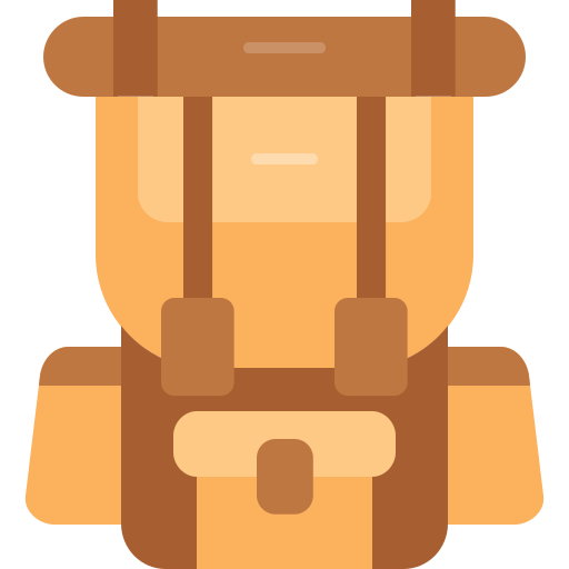 mochila icono gratis