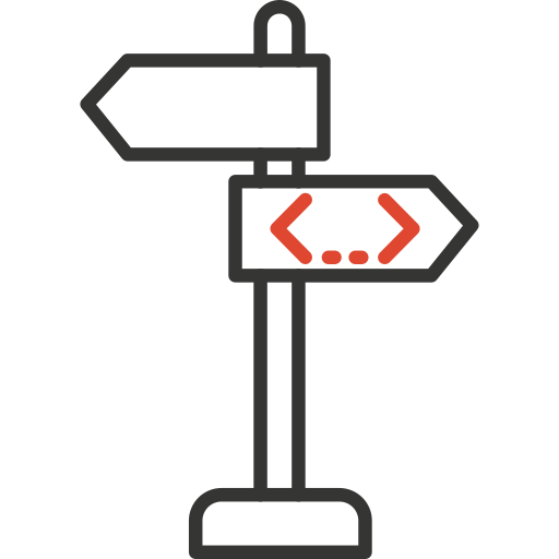 dirección icono gratis